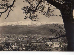 38 GRENOBLE X° Jeux Olympiques 1968 Vue Panoramique Et Chaine De Belledonne, Anneaux Olympiques - Grenoble