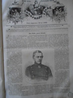 D203469 P 393  Generaloberst Helmuth Von Moltke -Austro-Prussian War -Hungarian Newspaper  Frontpage 1866 - Stampe & Incisioni