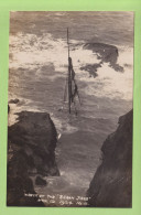 OLD PHOTO POSTCARD - SHIPPING - WRECK OF THE ' SARAH JANE ' APRIL 12TH 1924 - Zeilboten