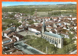 32 PLAISANCE Vue Aerienne L'Eglise Dentelée Sofer Dentelée Voy 1967 - Autres & Non Classés