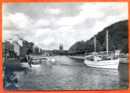 29 QUIMPER Passerelle Du Cap Horn Sur L Odet Bateaux Carte Vierge TBE - Quimper