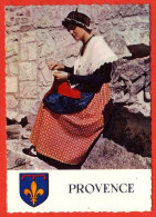 13 Provence Pays D'Arles Arlésienne Blason Costume De Travail Artisane Citadine Dentelle Carte Vierge TBE - Arles