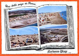 11 NARBONNE PLAGE Multivues  CIM Carte Vierge TBE - Narbonne