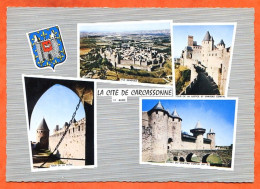 11 CARCASSONNE  Multivues Blason 1 CIM Dentelee TBE - Carcassonne