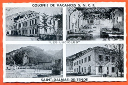 06 SAINT DALMAS DE TENDE Colonie De Vacances SNCF Les Lucioles Multivues - Autres & Non Classés