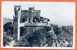 06 BEAULIEU SUR MER Le Chateau De Madrid Dentelée Carte Vierge TBE - Beaulieu-sur-Mer