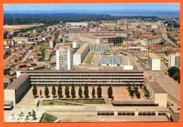 54 LONGWY HAUT Vue Aérienne Lycée Technique Ecole HLM CIM Carte Vierge TBE - Longwy