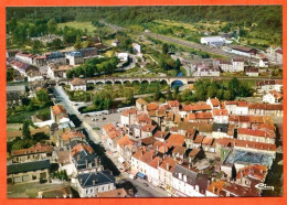 54 LONGUYON Vue Aérienne Le Viaduc Et Ville  CIM Carte Vierge TBE - Longuyon