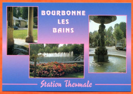 52 BOURBONNE LES BAINS Multivues Station Thermale Carte Vierge TBE - Bourbonne Les Bains