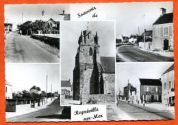 50 REGNEVILLE SUR MER  Multivues  Souvenir Bourg Dentelée Carte Vierge TBE - Other & Unclassified