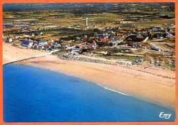 50 PORTBAIL Vue Aérienne De La Plage Camping VVF Carte Vierge TBE - Other & Unclassified