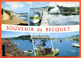 50 LE BECQUET  Multivues Souvenir Du Becquet Carte Vierge TBE - Autres & Non Classés