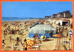 50 JULLOUVILLE LES PINS  La Plage DI MARIO Dentelée Carte Vierge TBE - Autres & Non Classés