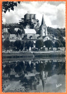 41 MONTRICHARD Eglise Sainte Croix , Le Donjon Et Reflets Dans Le Cher Carte Vierge - Montrichard