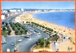 44 LA BAULE  L'Esplanade , Les Jardins Du Casino , La Plage Et Les Boulevards Dentelée Voy 1966  Voitures 2 Cv  DS - La Baule-Escoublac