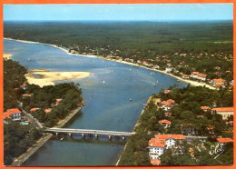 40 HOSSEGOR Vue Générale Sur Le Lac Avec Pont - Hossegor