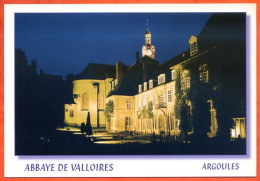 80 ARGOULES Abbaye De Valloires La Nuit MAGE Carte Vierge TBE - Sonstige & Ohne Zuordnung