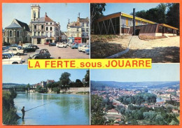 77 LA FERTE SOUS JOUARRE Multivues Eglise Place Hotel De Ville Gymnase CES Marne & Pont Voy 1975 - La Ferte Sous Jouarre