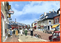 76 SOTTEVILLE LES ROUEN Place Voltaire Commerces Voitures 2 Cv Dauphine Dentelée Carte Vierge TBE - Sotteville Les Rouen