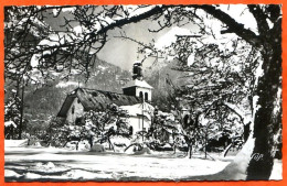 74 SERVOZ Eglise Sous La Neige - Autres & Non Classés