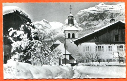 74 SERVOZ Eglise Et La Chaine Des Fiz 1960 - Autres & Non Classés