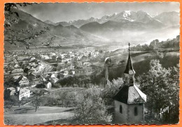74 SALLANCHES Chapelle De L'Immaculée Conception Et Le Mont Blanc Carte Vierge - Sallanches