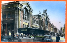 75 PARIS La Gare Du Nord Voitures 1958 CIM TBE - Other & Unclassified