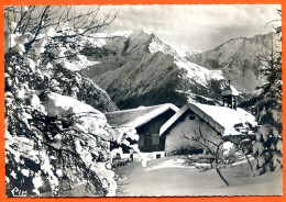 74 NEIGE ET SOLEIL 76 Paysage Hiver CIM Dentelée Carte Vierge TBE - Saint-Gervais-les-Bains