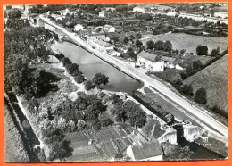 71 ECUISSES Vue Aerienne Les 7 Ecluses  LAPIE Carte Vierge - Autres & Non Classés