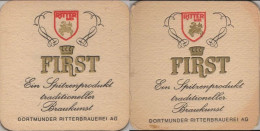 5004096 Bierdeckel Quadratisch - First - Beer Mats