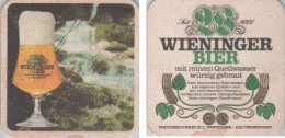 5001339 Bierdeckel Quadratisch - Wieninger Mit Reinem Quellwasser - Beer Mats