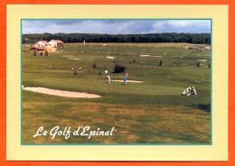 88 EPINAL Le Golf Public Architecte Michel Gayon Golfeurs Carte Vierge TBE - Epinal