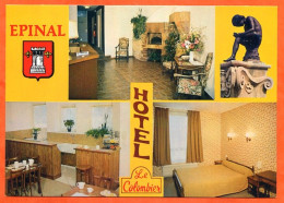88 EPINAL HOTEL LE COLOMBIER   Blason Carte Vierge TBE - Epinal