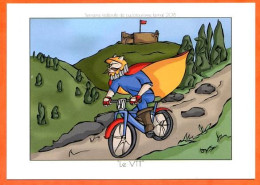 88 EPINAL 2018 Semaine Fédérale De Cyclotourisme 9 Hors Série Le VTT  Illustrateur Sport Vélo Cyclisme Vosges  - Cycling
