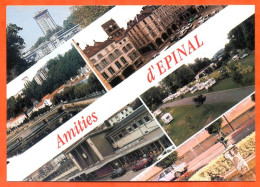 88 EPINAL Amitiés  Multivues ZUP , Moselle , Place Des Vosges , Gare , Camping , Pinau - Epinal