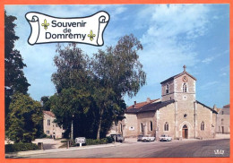 88 DOMREMY LA PUCELLE Souvenir De  Maison Natale De  Jeanne D´Arc Et Eglise Carte Vierge TBE - Domremy La Pucelle