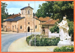 88 DOMREMY LA PUCELLE  Eglise Et Sainte Marguerite  Carte Vierge TBE - Domremy La Pucelle