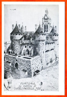 88 CHATEL SUR MOSELLE Forteresse Des Comtes De Vaudemont Porterie Chateau Vosges Carte Vierge TBE - Chatel Sur Moselle