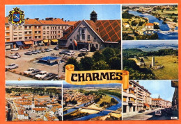 88 CHARMES Multivues Blason  CIM Carte Vierge TBE - Charmes