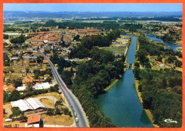 88 CHARMES  Vue Générale Aérienne  Canal Et Moselle CIM Carte Vierge TBE - Charmes