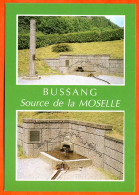 88 BUSSANG Source De La Moselle Multivues Vosges Carte Vierge TBE - Bussang