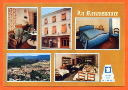 88 BRUYERES Hotel Restaurant La Renaissance Multivues CIM Carte Vierge TBE - Bruyeres