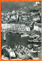 83 SAINT TROPEZ Vue Aérienne Le Port Et L Eglise Voy 1953 - Saint-Tropez