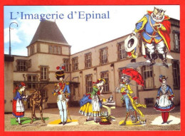 88 IMAGERIE D EPINAL Batiment Chat Botté Chaperon Rouge - Epinal