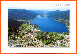 88 GERARDMER Vue Générale Aerienne Du Lac  Carte Vierge TBE - Gerardmer