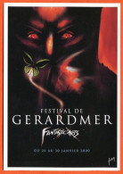 88 GERARDMER FANTASTIC'ARTS  Festival Film  Fantastique 2000 Cinéma Carte Vierge TBE - Gerardmer