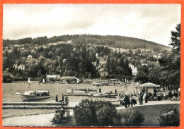 88 GERARDMER Embarcadères Et Promenade Du Lac Barin Carte Vierge TBE - Gerardmer