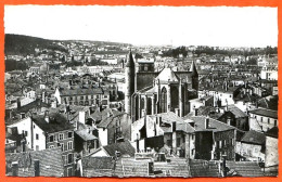 88 EPINAL Vue Générale Depuis Le Chateau Et Eglise Saint Maurice  Carte Vierge TBE - Epinal