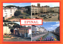 88 EPINAL Multivues Residence Bon Repos , Place Des Vosges , Auditorium , Quai Des Bons Enfants Carte Vierge TBE - Epinal