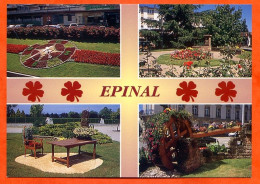 88 EPINAL Multivues Le Cours Fleurs Carte Vierge TBE - Epinal